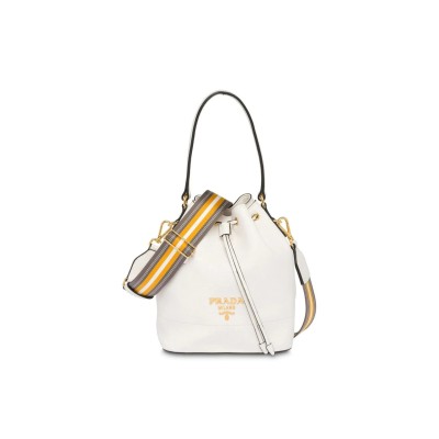 PRADA VITELLO DAINO BUCKET BAG 1BE018 (25*21*15cm) 